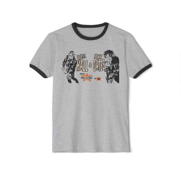 Hall & Oates Unisex Cotton Ringer T-Shirt - Image 5