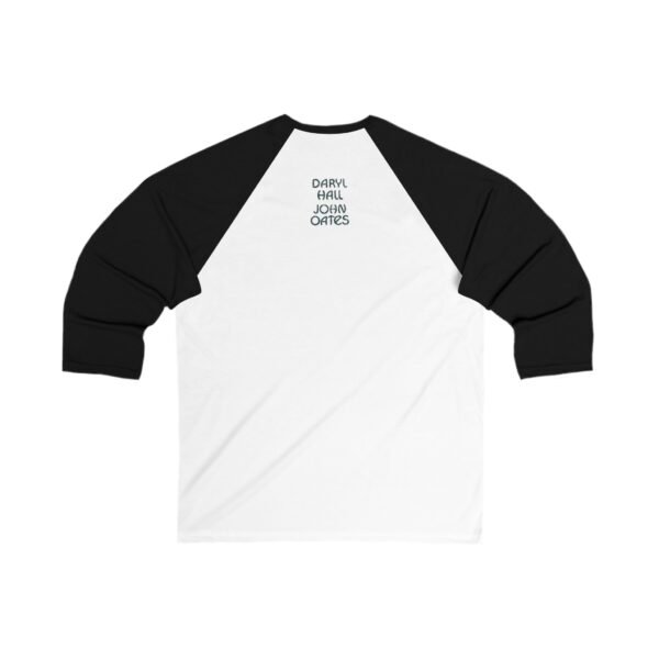 Hall & Oates Unisex 3/4 Sleeve Baseball Tee - Image 4