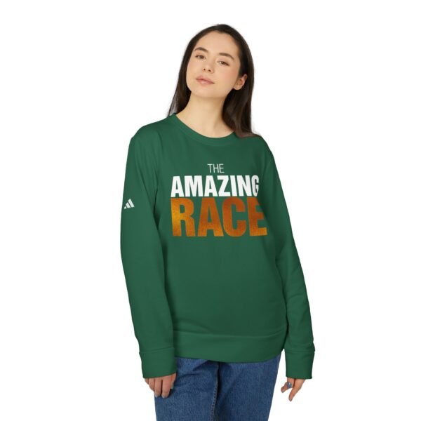 The Amazing Race Adidas Unisex Fleece Crewneck Sweatshirt - Image 7