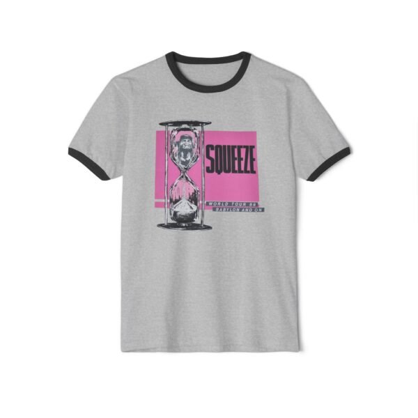 Squeeze Unisex Cotton Ringer T-Shirt - Image 5