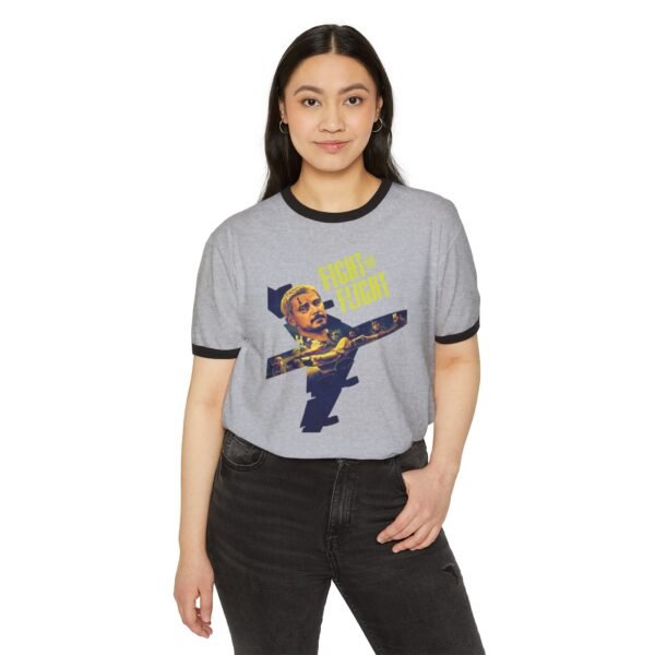 Fight or Flight Unisex Cotton Ringer T-Shirt - Image 7