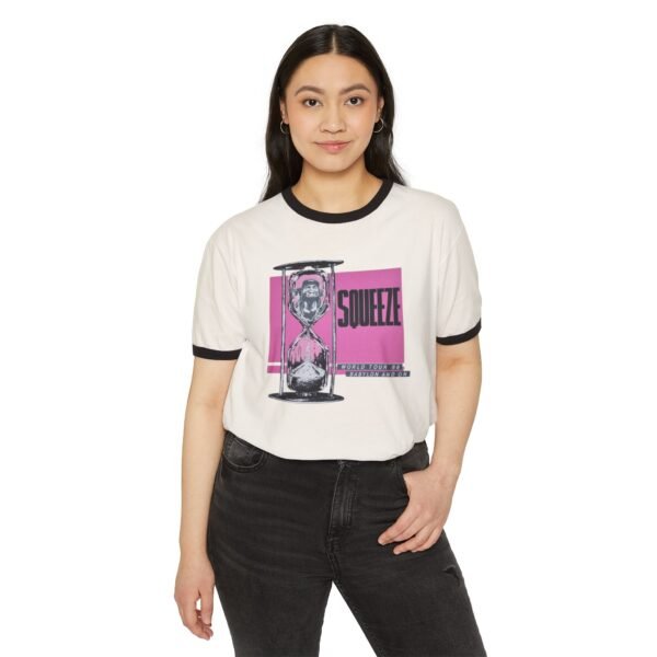 Squeeze Unisex Cotton Ringer T-Shirt - Image 11
