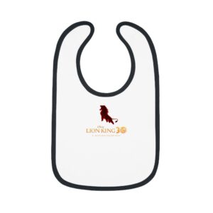The Lion King The Hollywood Bowl Baby Contrast Trim Jersey Bib