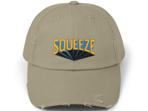 Squeeze Unisex Distressed Cap