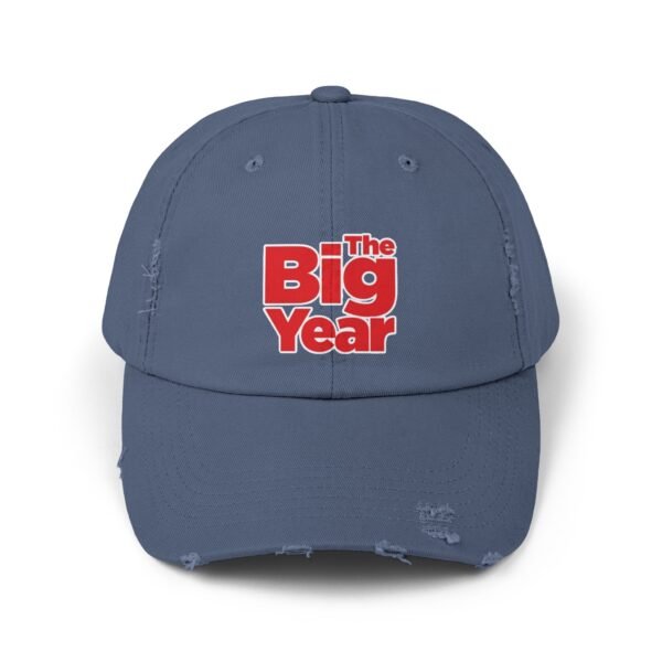 The Big Year Unisex Distressed Cap - Image 5