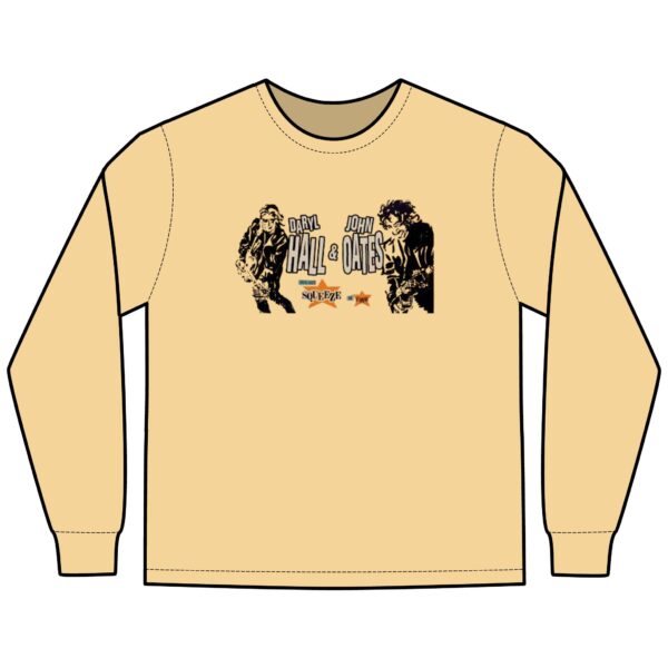 Hall & Oates ComfortWash® Garment-Dyed Long Sleeve T-Shirt - Image 5