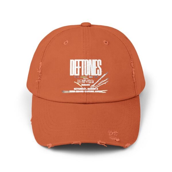 Deftones Unisex Distressed Cap - Image 9