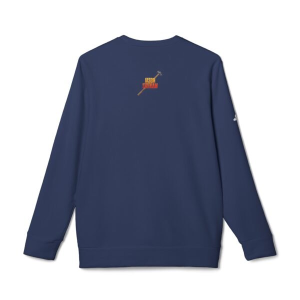 A Working Man Adidas Unisex Fleece Crewneck Sweatshirt - Image 18