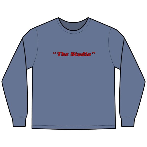 The Studio ComfortWash® Garment-Dyed Long Sleeve T-Shirt - Image 9