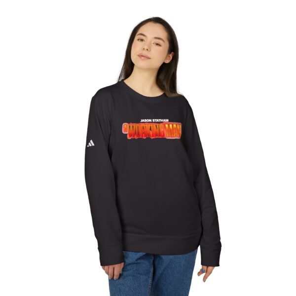 A Working Man Adidas Unisex Fleece Crewneck Sweatshirt - Image 23