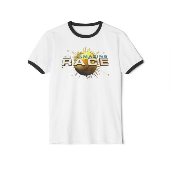 The Amazing Race Unisex Cotton Ringer T-Shirt - Image 5