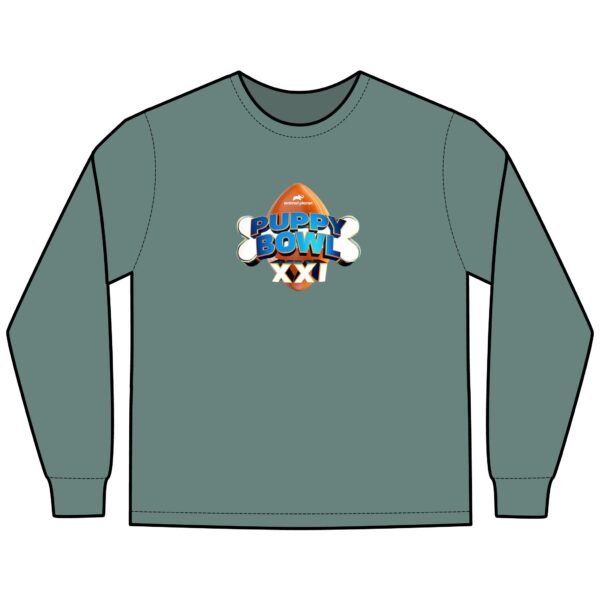 Puppy Bowl ComfortWash® Garment-Dyed Long Sleeve T-Shirt - Image 5