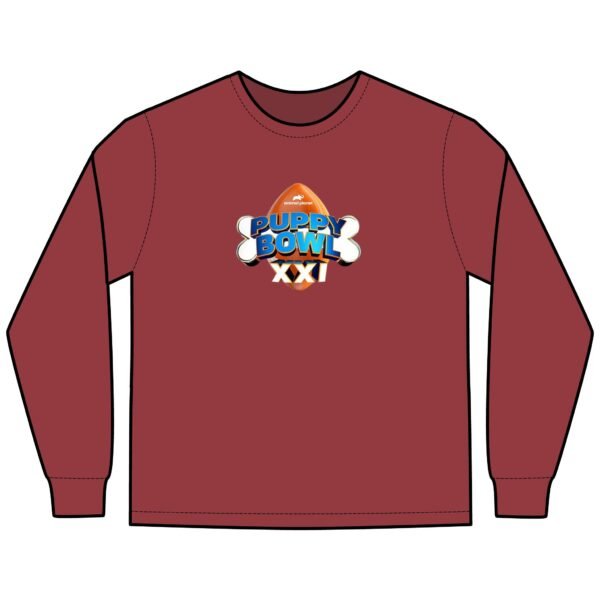 Puppy Bowl ComfortWash® Garment-Dyed Long Sleeve T-Shirt - Image 15