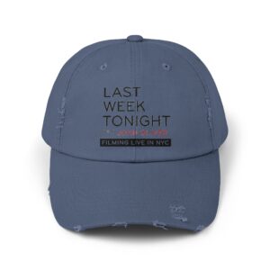 Last Week Tonight with John Oliver Unisex Distressed Cap