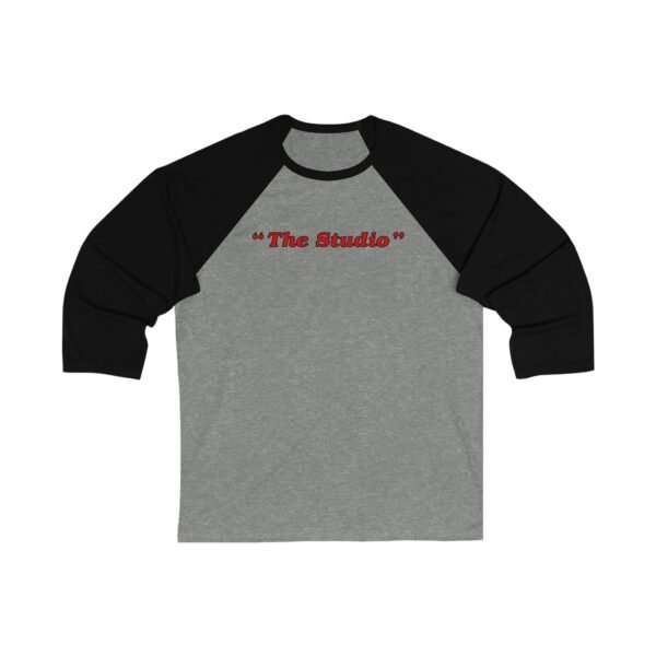 The Studio Unisex 34 Sleeve Baseball Tee - Image 3