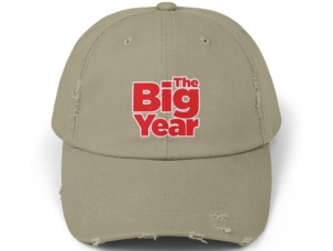 The Big Year Unisex Distressed Cap