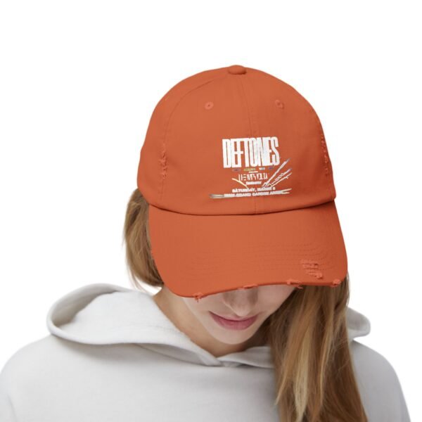 Deftones Unisex Distressed Cap - Image 12