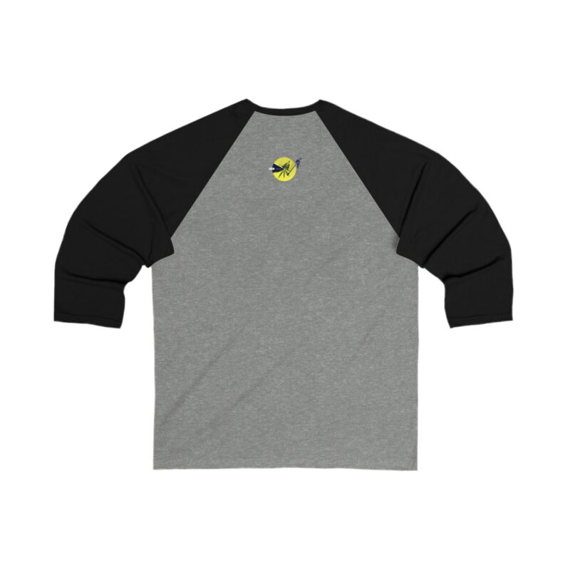 Real Time with Bill Maher Unisex 3/4 Sleeve Baseball Tee - Image 6