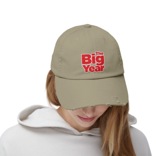 The Big Year Unisex Distressed Cap - Image 4