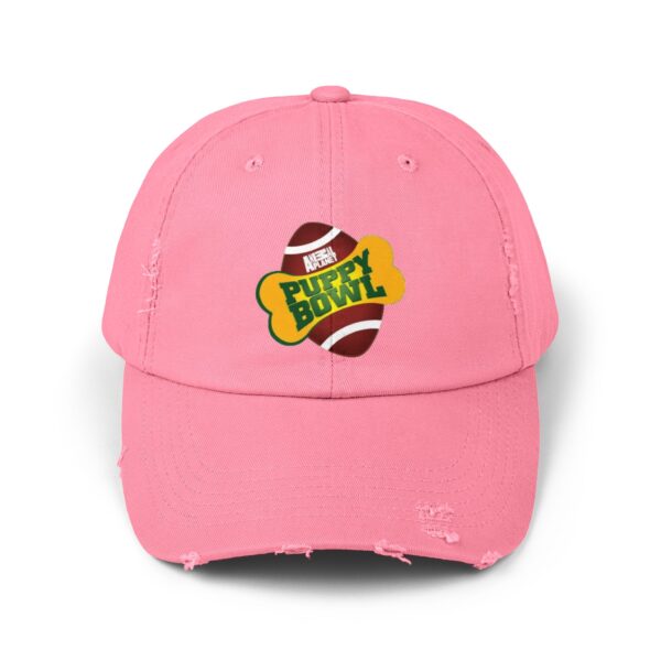 Puppy Bowl Unisex Distressed Cap - Image 25