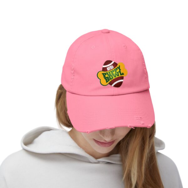 Puppy Bowl Unisex Distressed Cap - Image 28