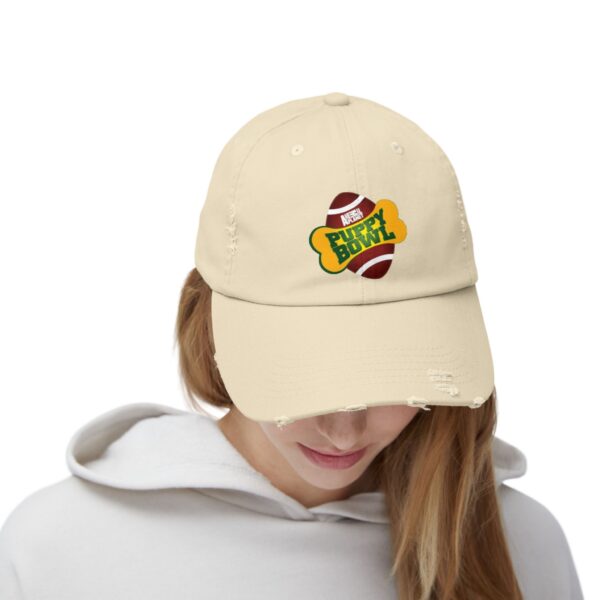 Puppy Bowl Unisex Distressed Cap - Image 20