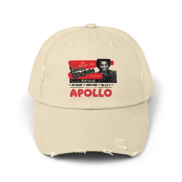 James Brown Unisex Distressed Cap - Image 5