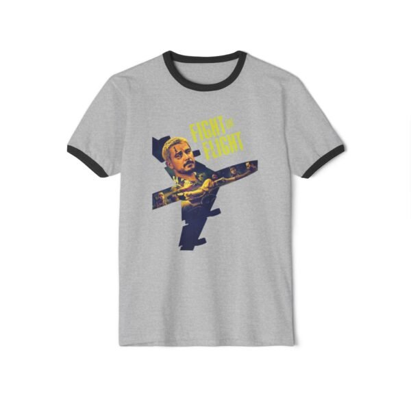 Fight or Flight Unisex Cotton Ringer T-Shirt - Image 5