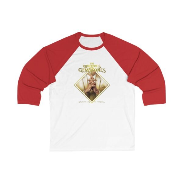 The Righteous Gemstones Unisex 3/4 Sleeve Baseball Tee - Image 3