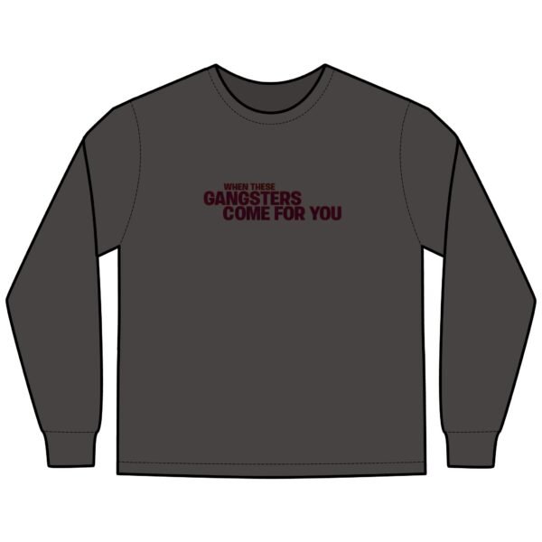 Riff Raff Unisex ComfortWash® Garment-Dyed Long Sleeve T-Shirt - Image 3