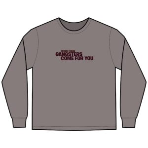 Riff Raff Unisex ComfortWash® Garment-Dyed Long Sleeve T-Shirt