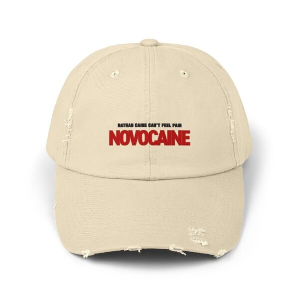 Novocaine Unisex Distressed Cap