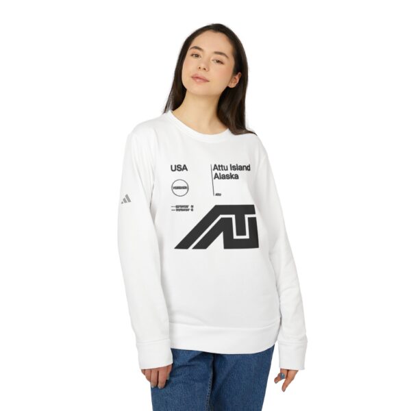 The Big Year Adidas Unisex Fleece Crewneck Sweatshirt - Image 3