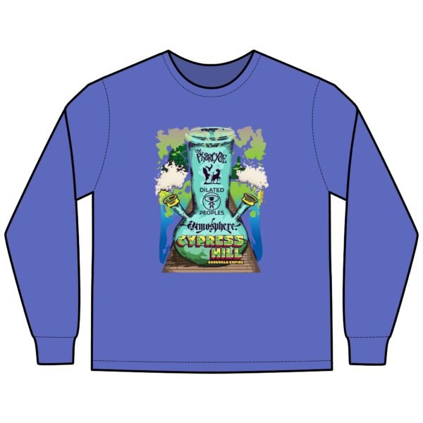Bongwalk Empire with Cypress Hill, Pharcyde ComfortWash® Garment-Dyed Long Sleeve T-Shirt - Image 5