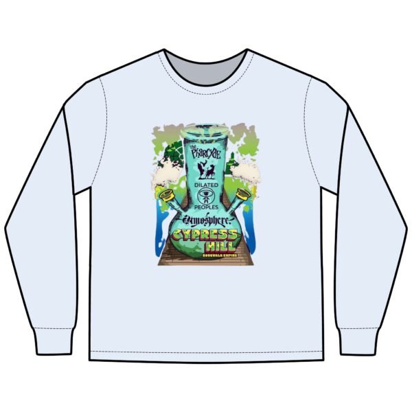 Bongwalk Empire with Cypress Hill, Pharcyde ComfortWash® Garment-Dyed Long Sleeve T-Shirt - Image 9