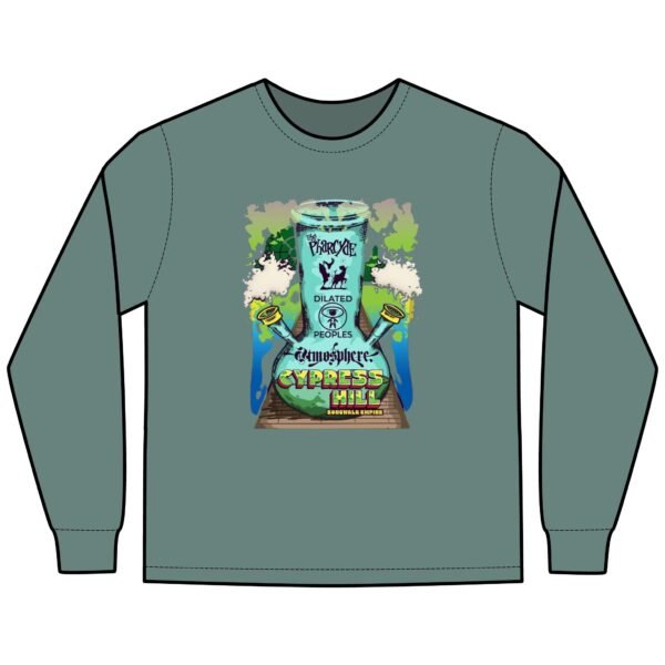 Bongwalk Empire with Cypress Hill, Pharcyde ComfortWash® Garment-Dyed Long Sleeve T-Shirt