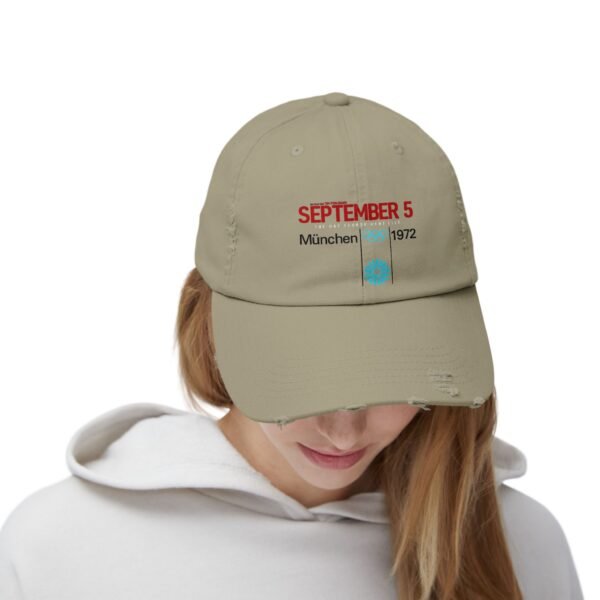 September 5 Unisex Distressed Cap - Image 12
