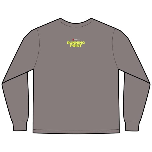 Running Point Unisex ComfortWash® Garment-Dyed Long Sleeve T-Shirt - Image 2