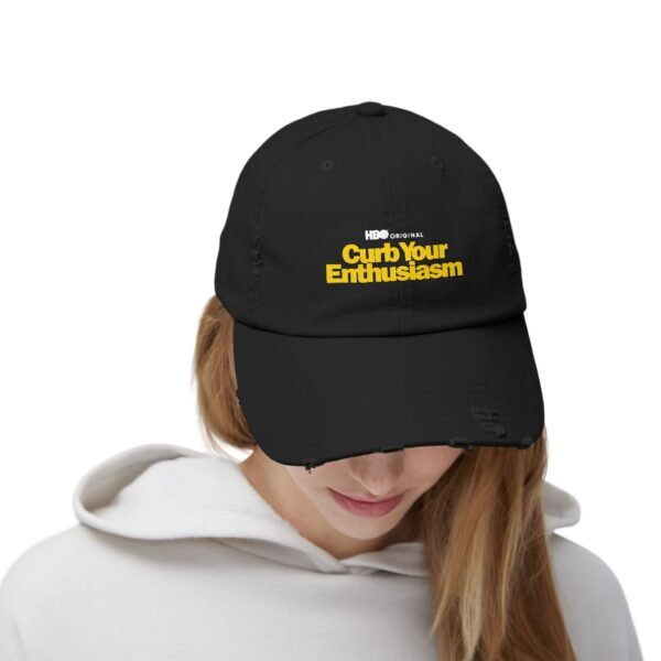 Curb Your Enthusiasm Unisex Distressed Cap - Image 12
