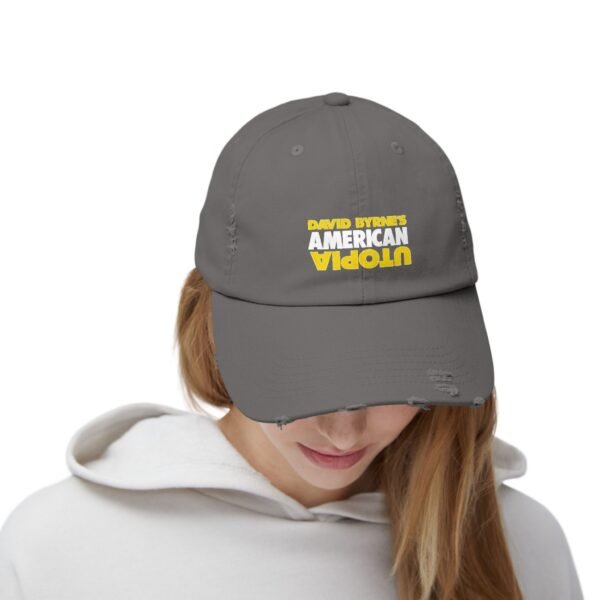 David Byrne Unisex Distressed Cap - Image 12