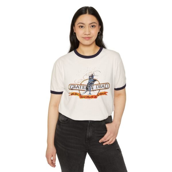 The Grateful Dead New Year's 1984 Cotton Ringer T-Shirt - Image 11
