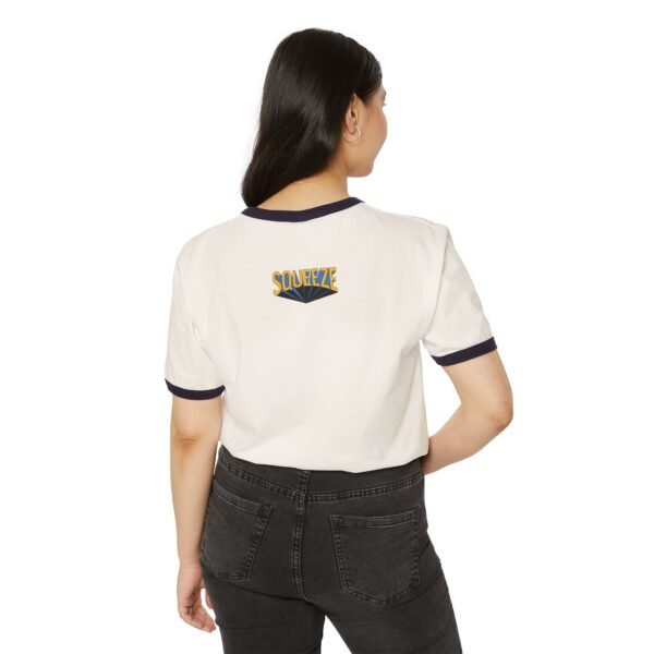 Squeeze Unisex Cotton Ringer T-Shirt - Image 4