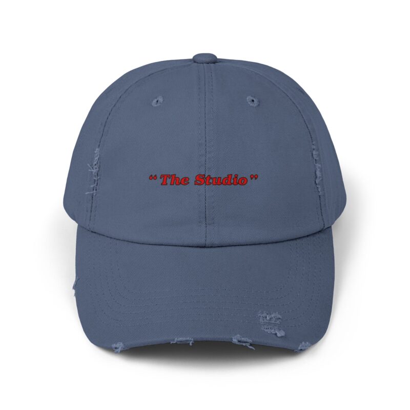 The Studio Unisex Distressed Cap - Image 9