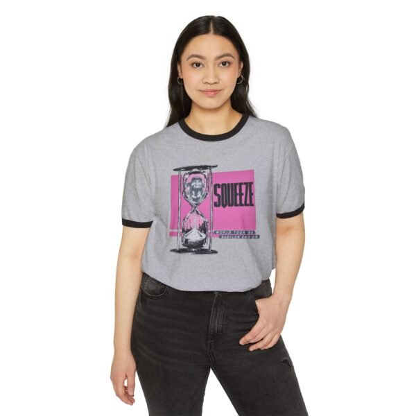 Squeeze Unisex Cotton Ringer T-Shirt - Image 7