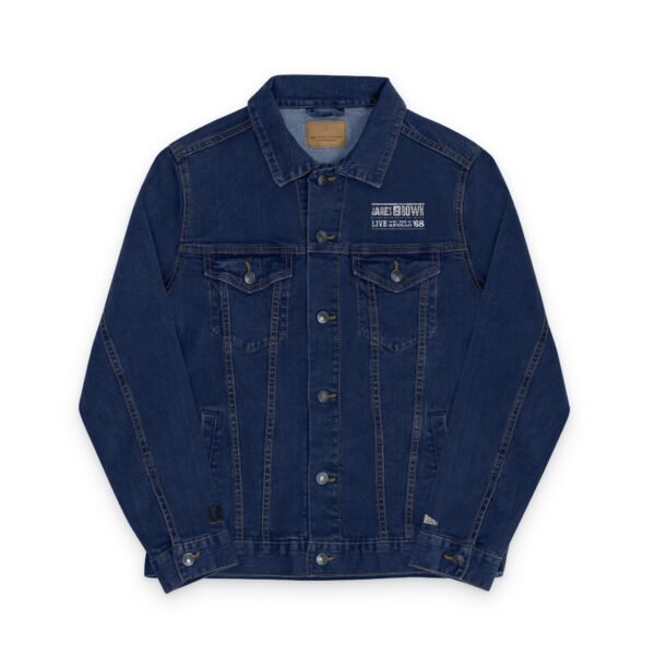 James Brown Unisex Denim Jacket (Embroidery) - Image 3