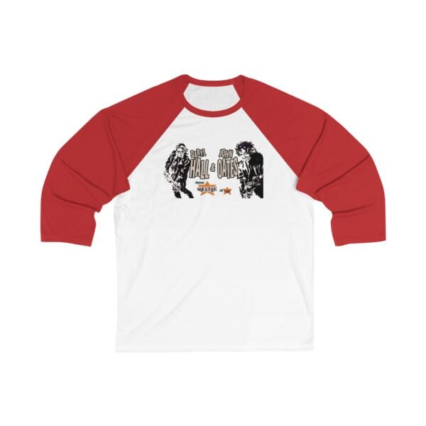 Hall & Oates Unisex 3/4 Sleeve Baseball Tee
