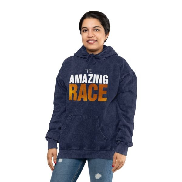 The Amazing Race Unisex Mineral Wash Hoodie - Image 8