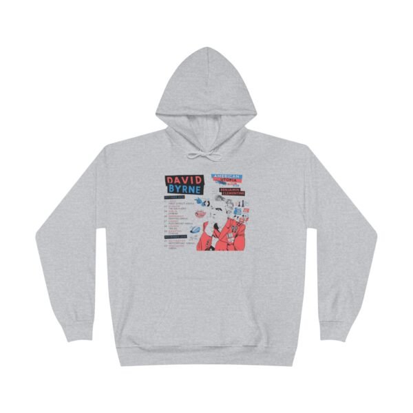 David Byrne Unisex EcoSmart® Pullover Hoodie Sweatshirt - Image 5