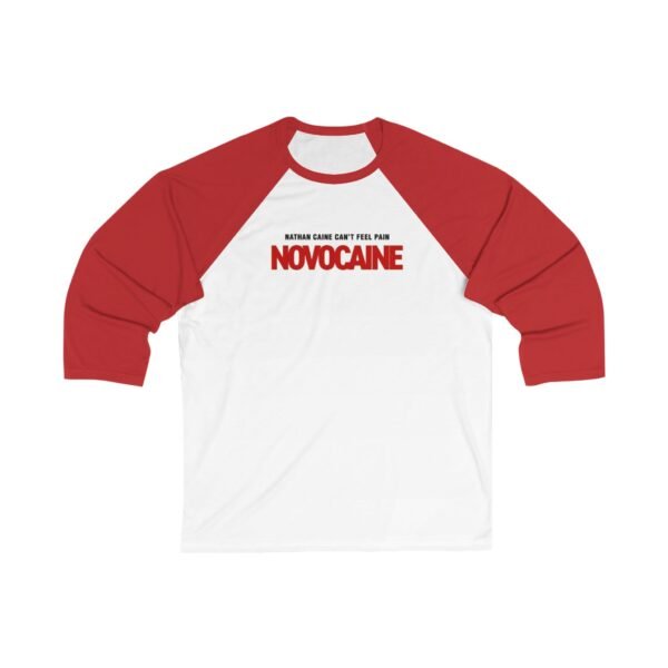 Novocaine Unisex 34 Sleeve Baseball Tee