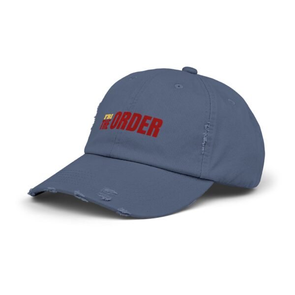The Order Unisex Distressed Cap - Image 10